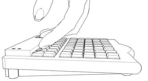 Carefully pry the lens off